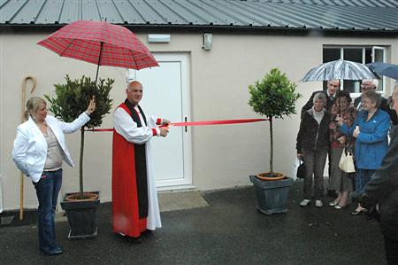 Bishop Ken & Beryl Baker at opening of the refurbished Tomregan hall