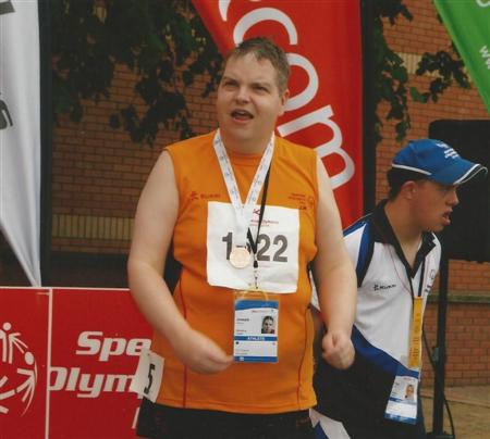 Joseph Wilson Special Olympics wiinner