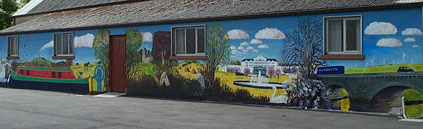 Mural at Ballyconnell Central School
