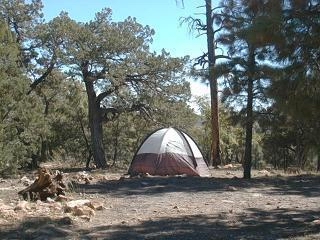 Chevlon Canyon camp site