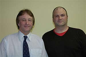 Left: Dennis Johnston of SAMS 