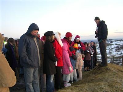 Congreation at Sunrise service